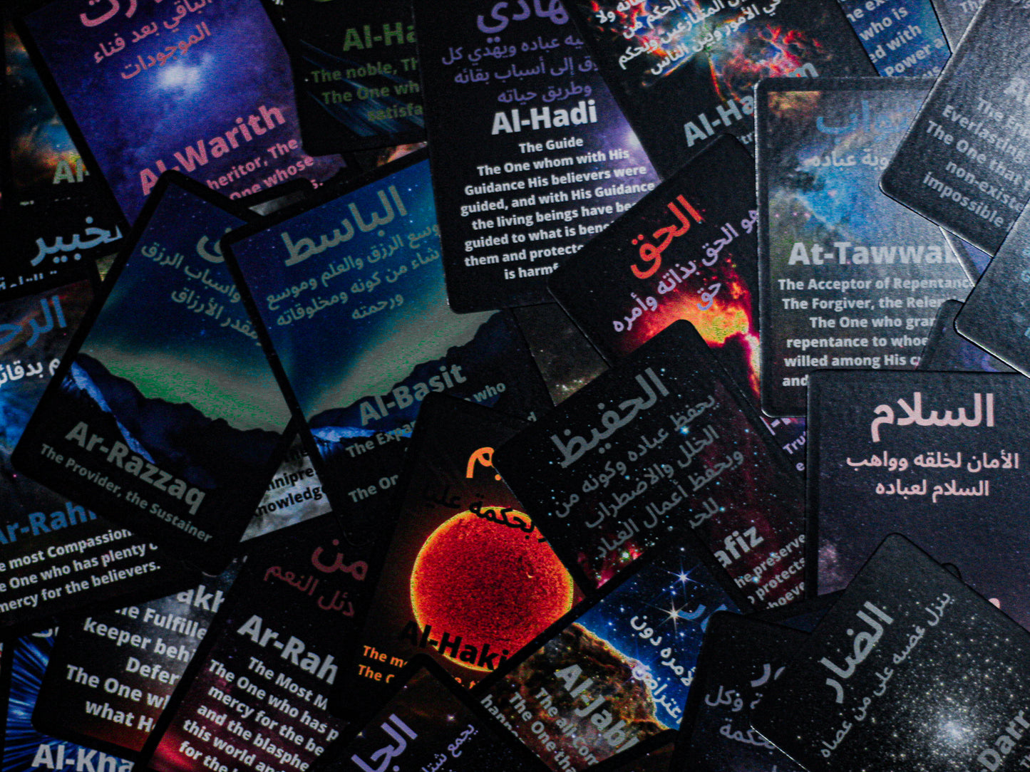 « Les Beaux Noms d’ALLAH » – Jeu de cartes éducatif et amusant sur les 99 Noms d'Allah